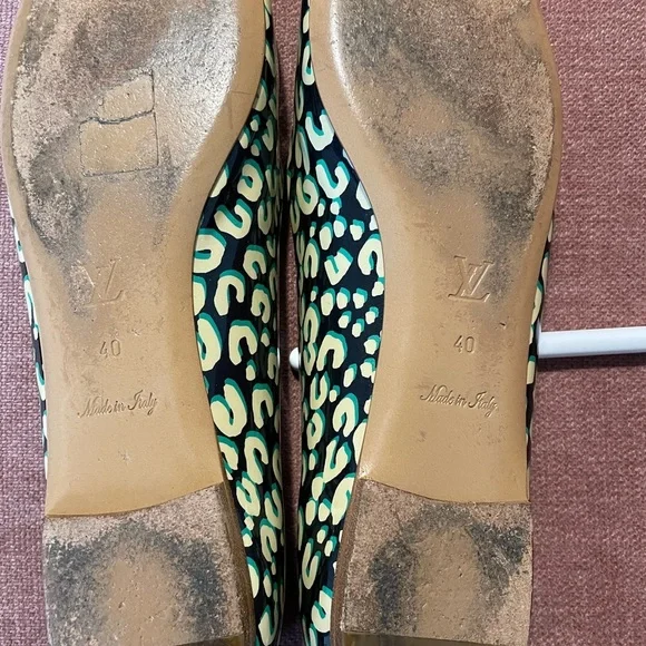 Louis Vuitton Stephen Sprouse ballet flats. MA1100 Size 40/10 VGUC - Picture 9 of 12